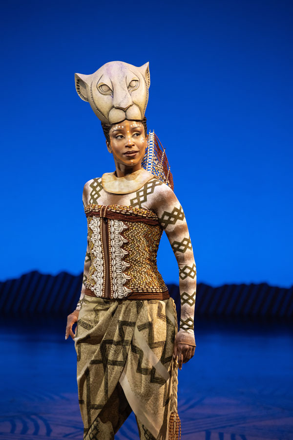 Camille Eanga-Selenge as Nala in the Toronto Production of THE LION KING. Photo Credit: Matthew Murphy ©Disney